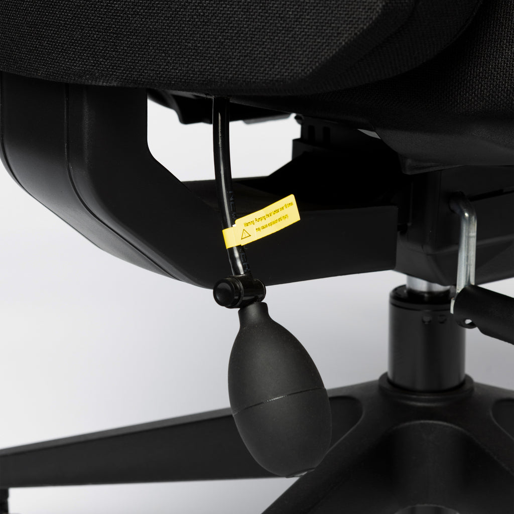 Pompsysteem ergonomische bureaustoel ZitSlim Comfy Air
